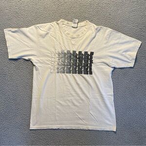 VTG 90s Nike Air Jordan 23 Jumpman Tee  Abstract Spell Out Logo Men White Med.